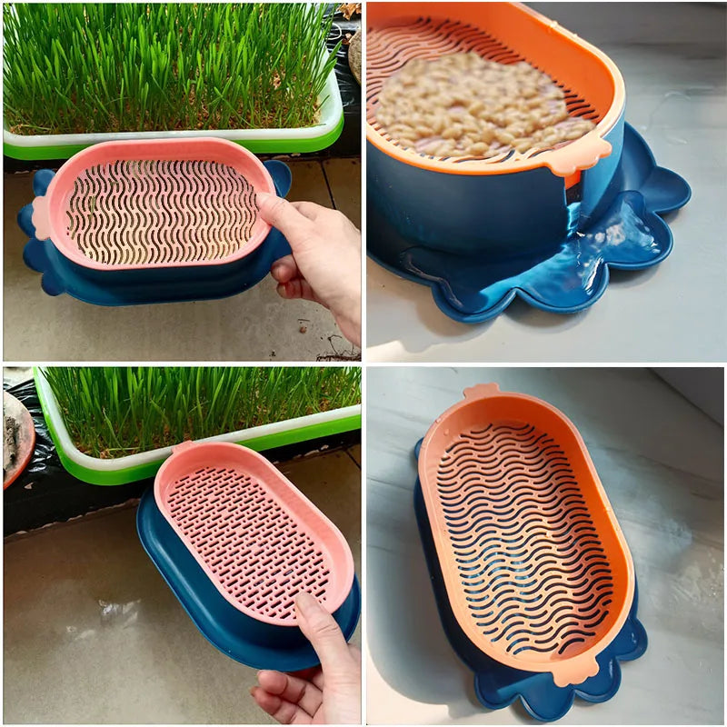 New Growing Pot Hydroponic  Greenhouse reusable