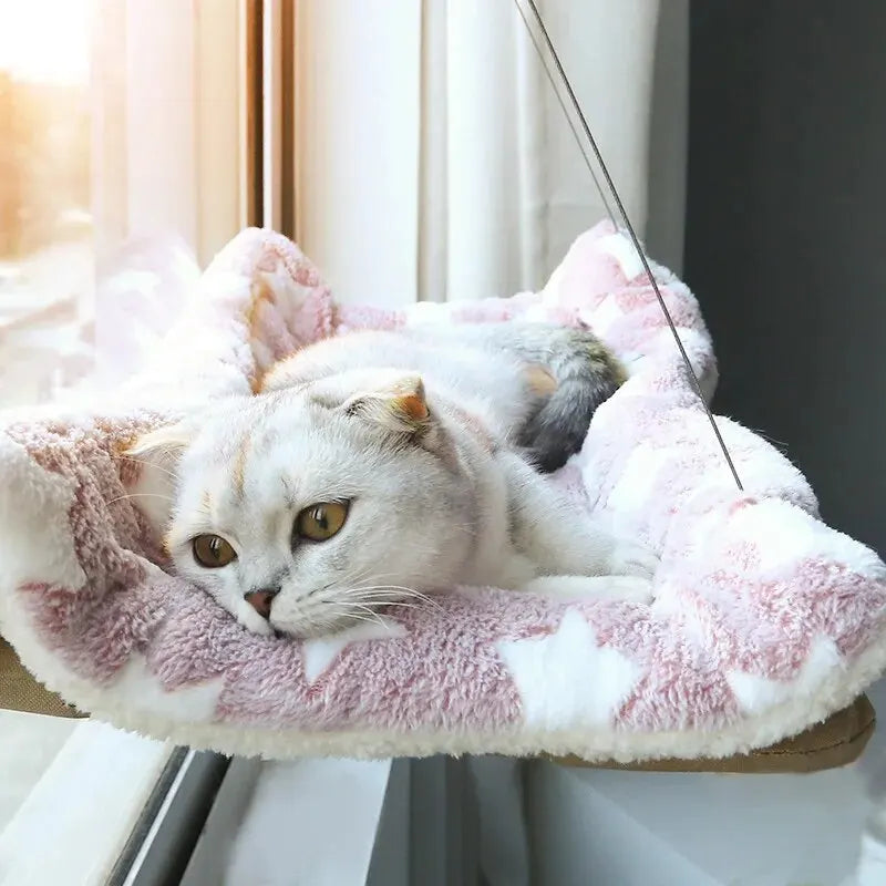 Window Mounted Cat Hammock Bed